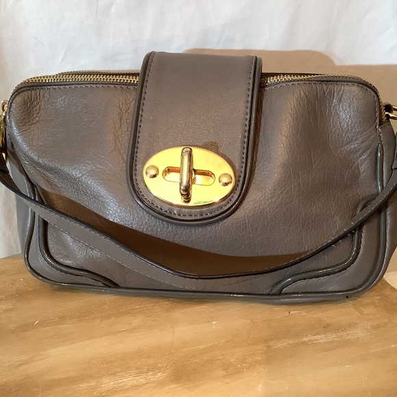 ANTONIO MELANI Handbags - Antonio Melani hand shoulder dark gray purse